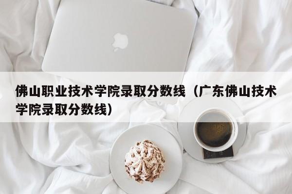 佛山职业技术学院录取分数线（广东佛山技术学院录取分数线）