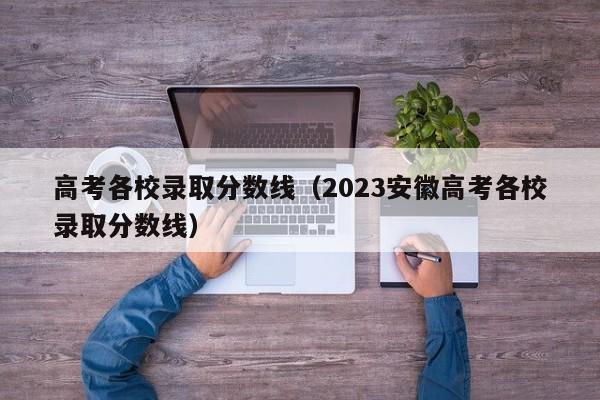 高考各校录取分数线（2023安徽高考各校录取分数线）