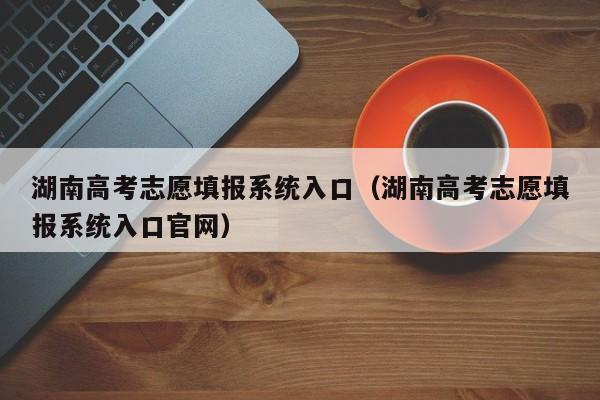 湖南高考志愿填报系统入口（湖南高考志愿填报系统入口官网）